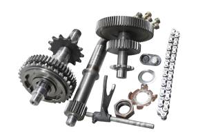 Bombardier - 03 Can-Am Rally 175 200 2x4 Transmission Shift Forks & Drum Bombardier - Image 2