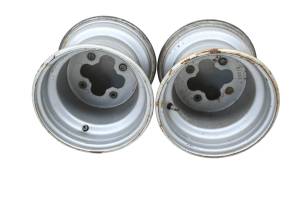 Polaris - 05 Polaris Phoenix 200 2x4 Rear Wheels Rims 9X8 4/110 - Image 1