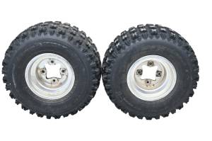 Suzuki - 04 Suzuki LTZ250 Rear Wheels Rims & Tires 20X11-9 4/110 Quadsport 250 2x4 - Image 2