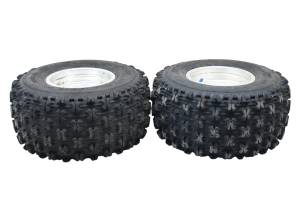 Suzuki - 04 Suzuki LTZ250 Rear Wheels Rims & Tires 20X11-9 4/110 Quadsport 250 2x4 - Image 3