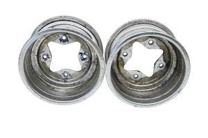 Suzuki - 04 Suzuki LTZ250 Front Wheels Rims 10X5.5 4/144 Quadsport 250 2x4 - Image 2