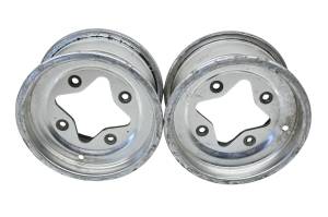 Suzuki - 04 Suzuki LTZ250 Front Wheels Rims 10X5.5 4/144 Quadsport 250 2x4 - Image 1