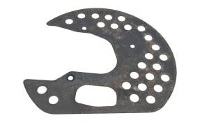 Suzuki - 04 Suzuki LTZ250 Front Spindle Disc Cover Quadsport 250 2x4 - Image 1