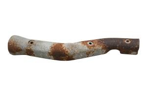 Yamaha - 04 Yamaha Kodiak 400 4x4 Muffler Exhaust Heat Shield - Image 1