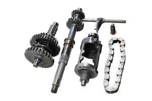 Yamaha - 04 Yamaha Kodiak 400 4x4 Transmission Shift Forks & Drum - Image 2