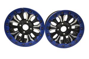 Yamaha - 18 Yamaha YXZ100R EPS Rear Beadlock Wheels Rims 14X8 4/110 - Image 1