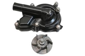 Kawasaki - 21 Kawasaki Ninja 650 Water Pump Cover & Impeller EX650 - Image 1