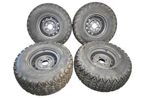 Kubota - 15 Kubota RTV-X900 Front & Rear Wheels Rims & Tires 12X8.5 4/110 At25X10-12 - Image 1