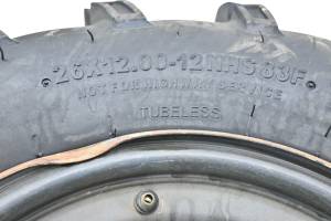 Kawasaki - 12 Kawasaki Teryx4 750 4x4 EPS Rear Wheels Rims & Tires 26X12-12 4/137 KRT750 - Image 4