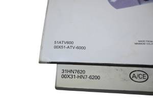 Honda - 06 Honda Rancher 400 AT 4x4 Owners Manual TRX400FGA - Image 3
