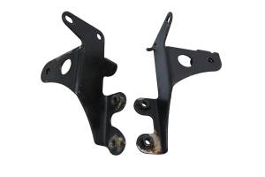 Honda - 06 Honda Rancher 400 AT 4x4 Oil Cooler Mounting Brackets Left & Right TRX400FGA - Image 3