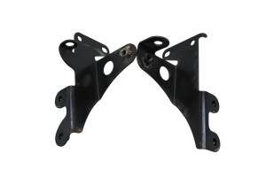 Honda - 06 Honda Rancher 400 AT 4x4 Oil Cooler Mounting Brackets Left & Right TRX400FGA - Image 2