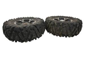 Arctic Cat - 13 Arctic Cat 500 XT 4x4 Front Wheels Rims & Tires 26X9-12 4/115 - Image 3