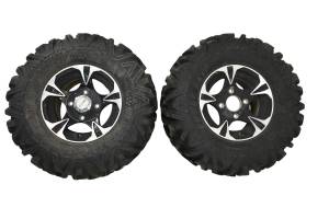 Arctic Cat - 13 Arctic Cat 500 XT 4x4 Rear Wheels Rims & Tires 26X11-12 4/115 - Image 1