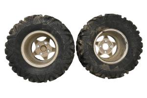 Arctic Cat - 13 Arctic Cat 500 XT 4x4 Rear Wheels Rims & Tires 26X11-12 4/115 - Image 2