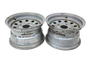 Aftermarket - 00 Honda Foreman 400 4X4 Front Wheels Rims 12X7 4/110 Aftermarket TRX400FW - Image 3