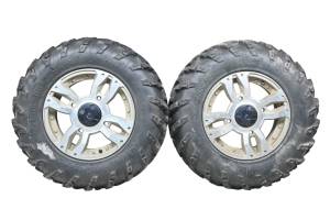 Polaris - 09 Polaris Sportsman 850 XP 4x4 Front & Rear Wheels Rims & Tires 27X9-14 27X11-14 4/156 - Image 2