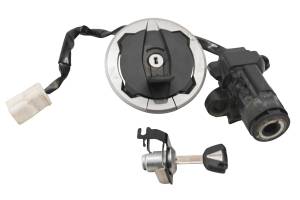 Kawasaki - 23 Kawasaki Z400 ABS Key Switch Gas Cap & Seat Lock Set ER400D - Image 3