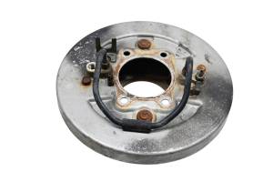 Honda - 02 Honda Rancher 350 4x4 Front Right Brake Drum & Mounting Plate TRX350FM - Image 1